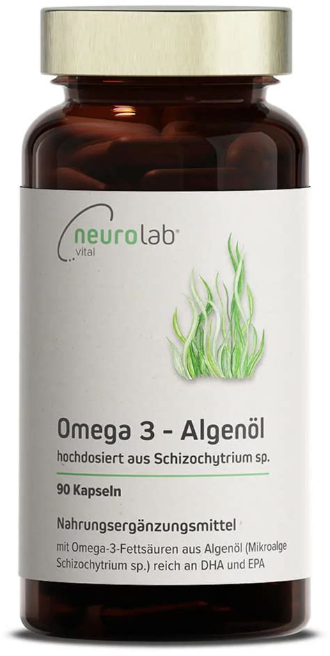 algenöl für omega 3.